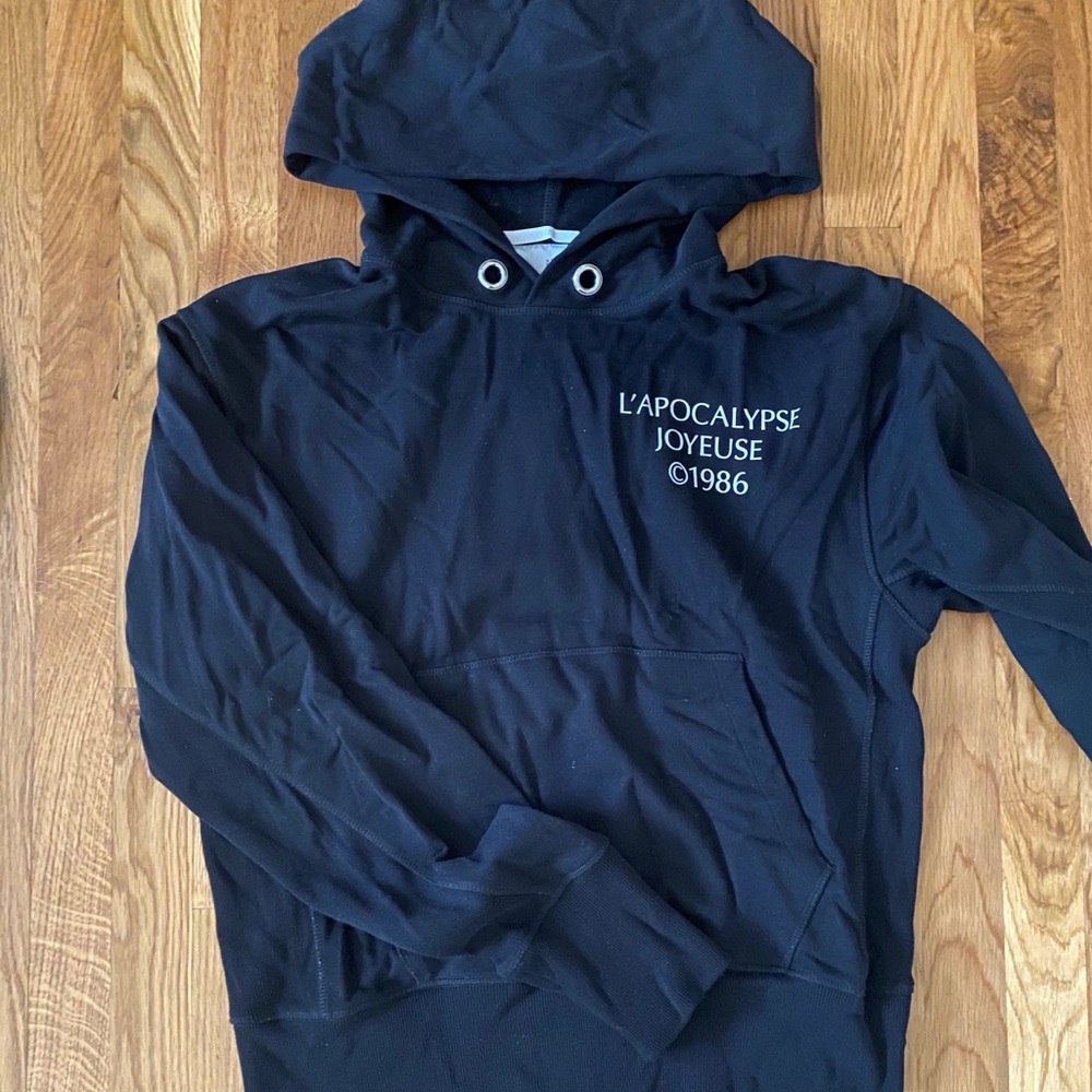 Black Helmut Lang Hoodie